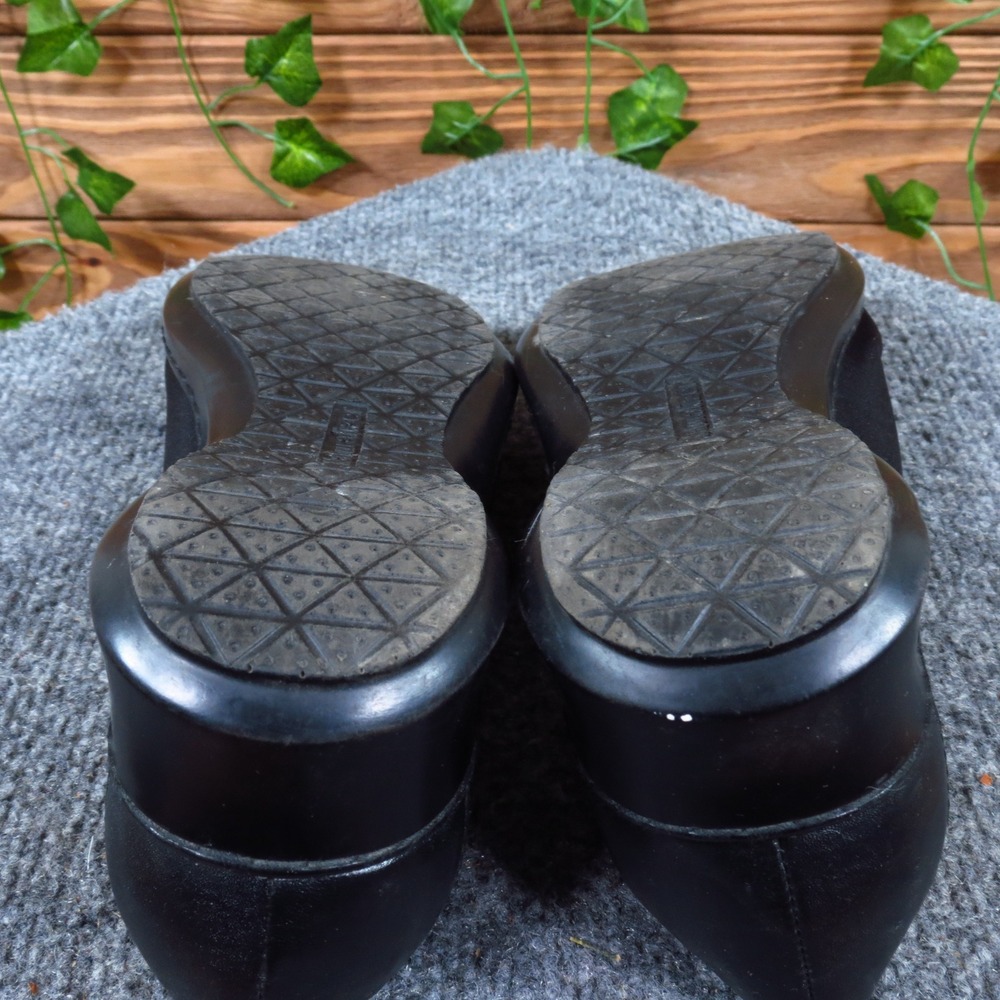 Naturalizer Recruit Womens Comfort Wedge Shoes 7 Wide Black Fabric Slip-On - Picture 5 of 6